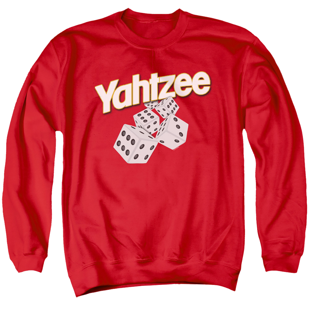 Yahtzee Tumbling Dice - Men's Crewneck Sweatshirt