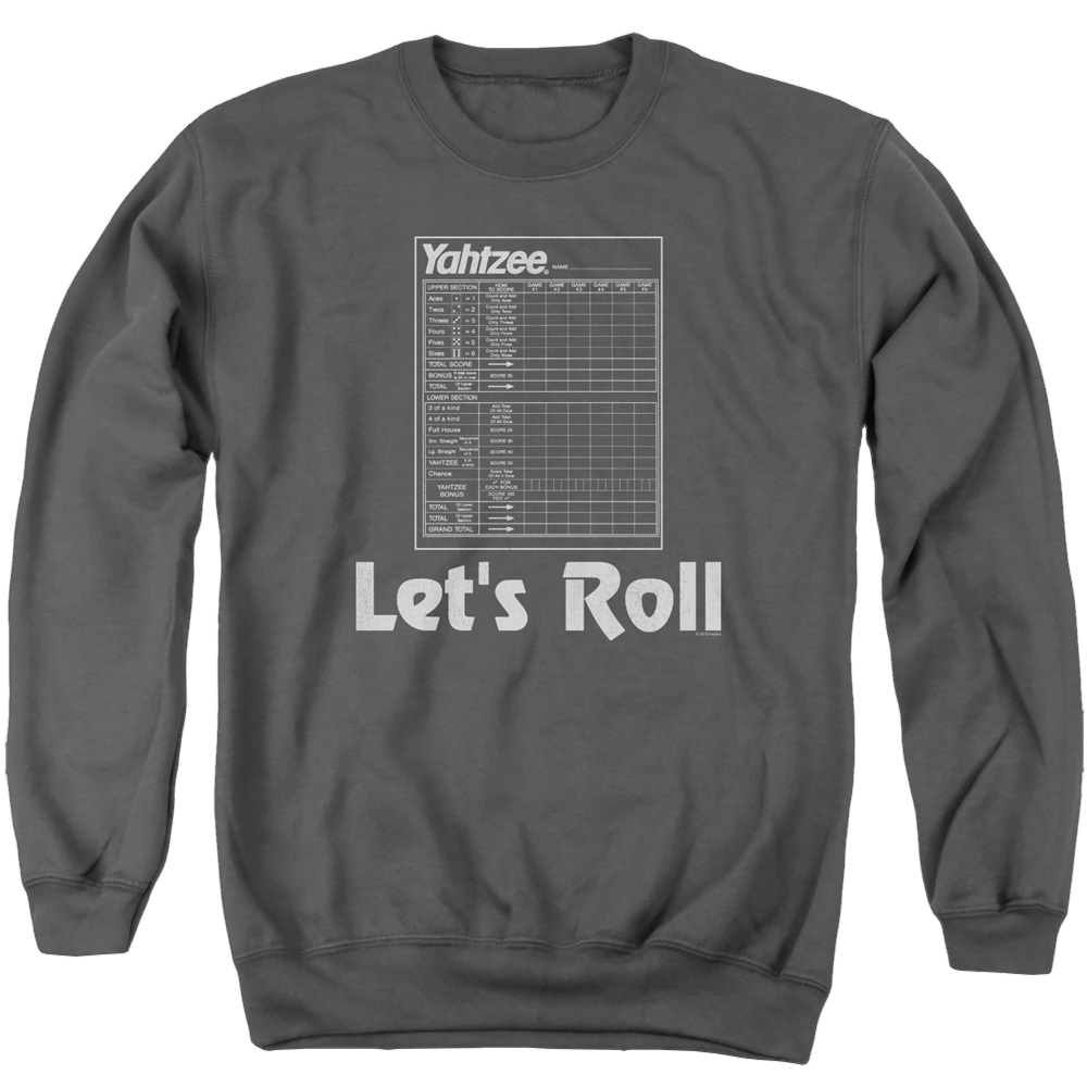 Yahtzee Lets Roll - Men's Crewneck Sweatshirt