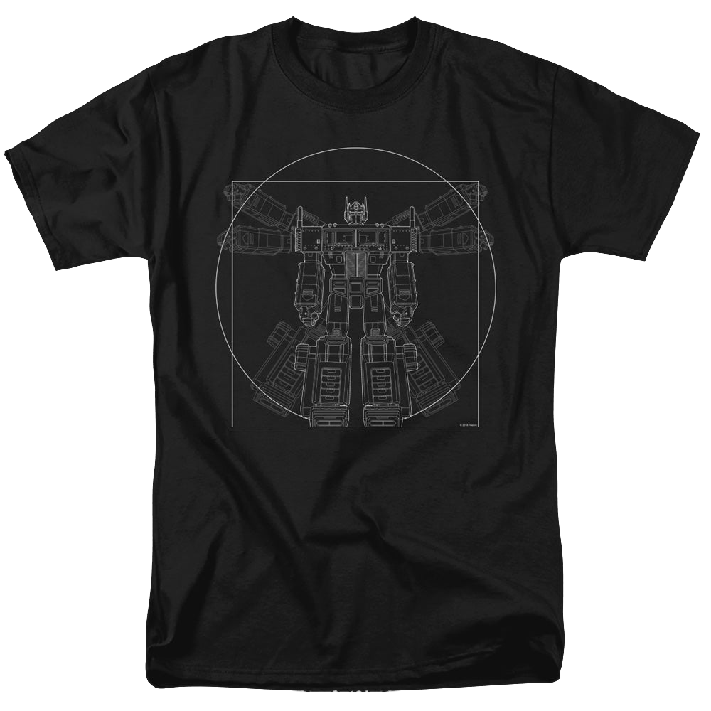 Transformers Vitruvian Optimus - Men's Regular Fit T-Shirt