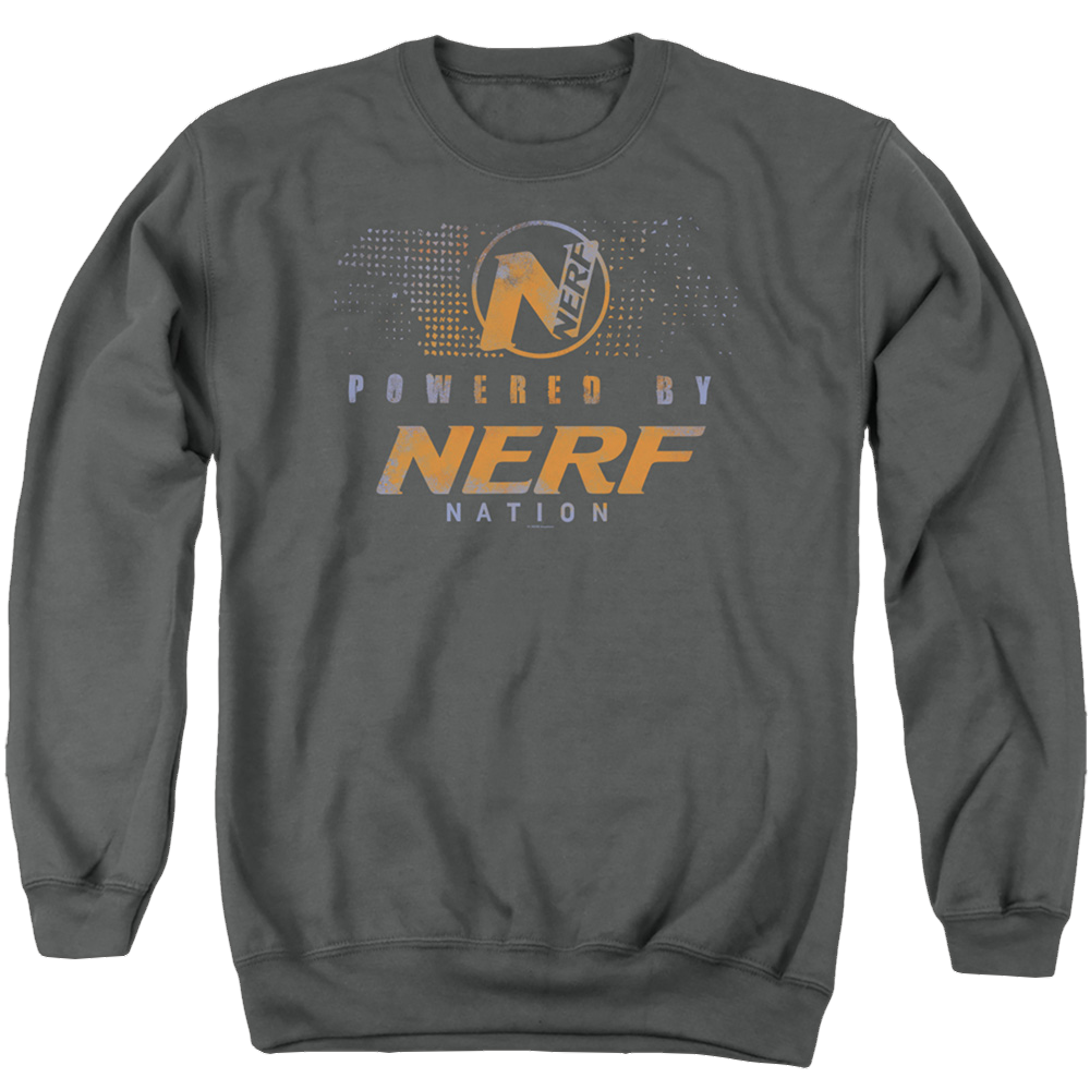 Nerf Powered By Nerf Nation - Men's Crewneck Sweatshirt