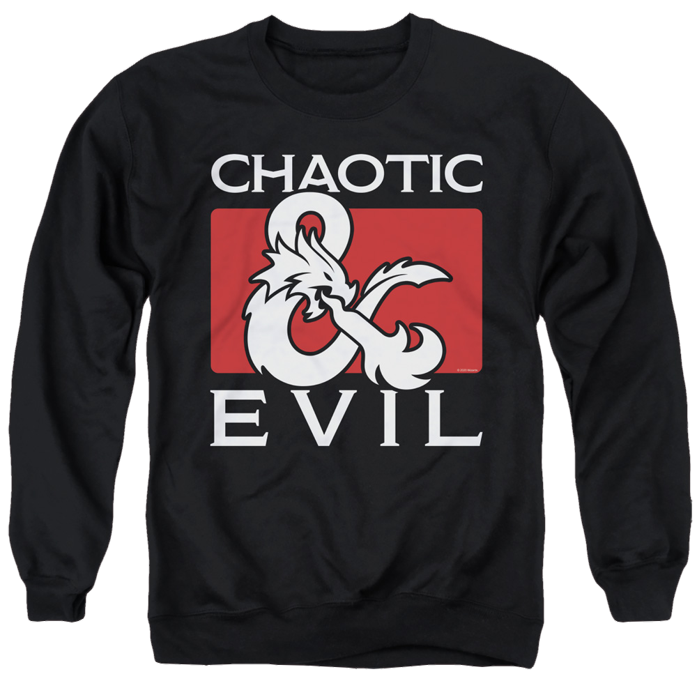 Dungeons & Dragons Chaotic Evil - Men's Crewneck Sweatshirt