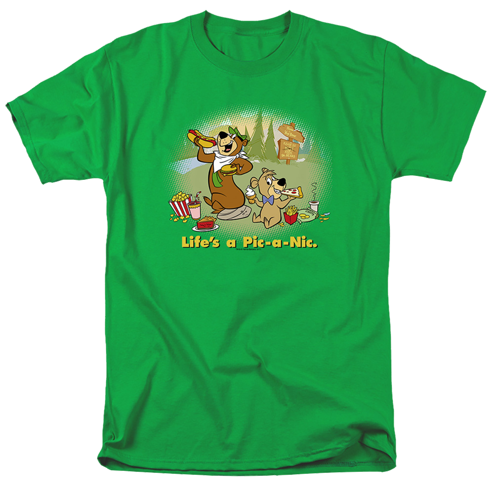 Yogi Bear Life'S A Picnic - Men's Regular Fit T-Shirt