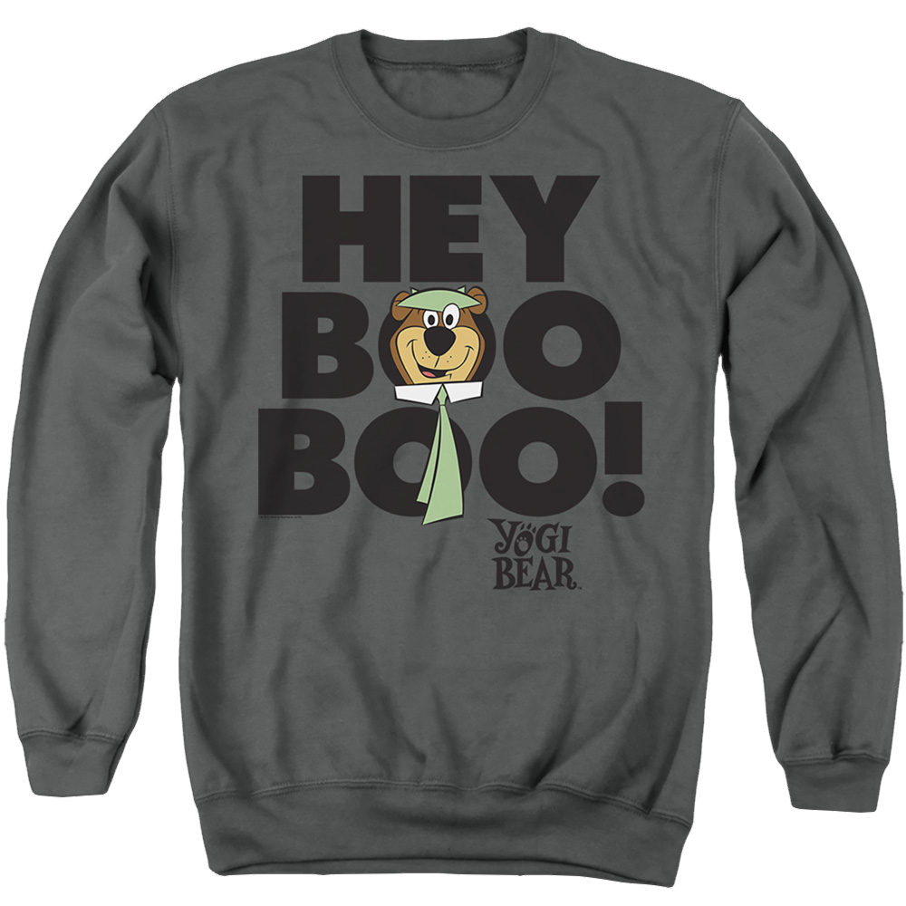 Yogi Bear Hey Boo Boo - Men's Crewneck Sweatshirt