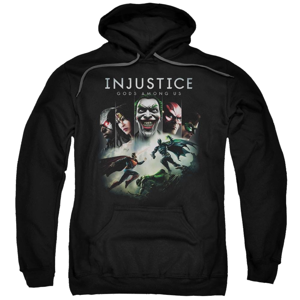 Injustice Gods Among Us Key Art Pullover Hoodie