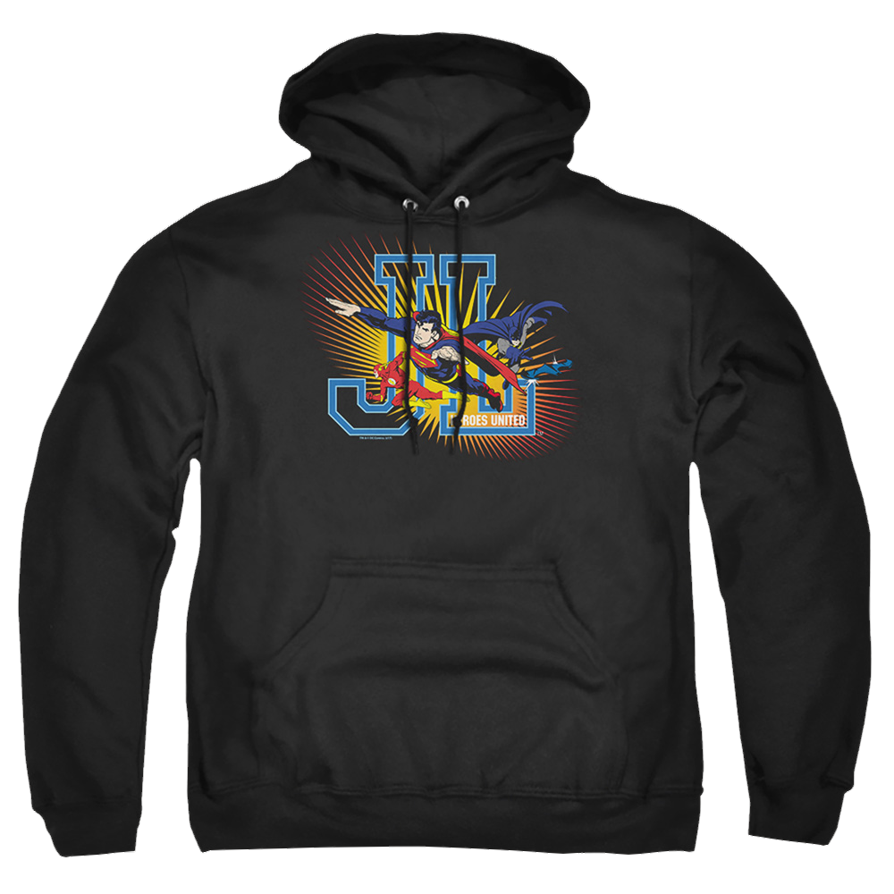 Justice League Heroes United Pullover Hoodie