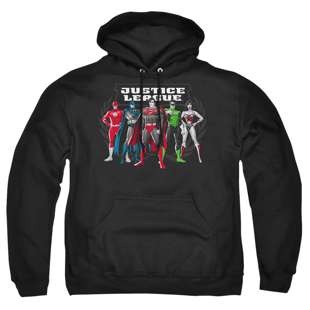 Justice League The Big Five Pullover Hoodie