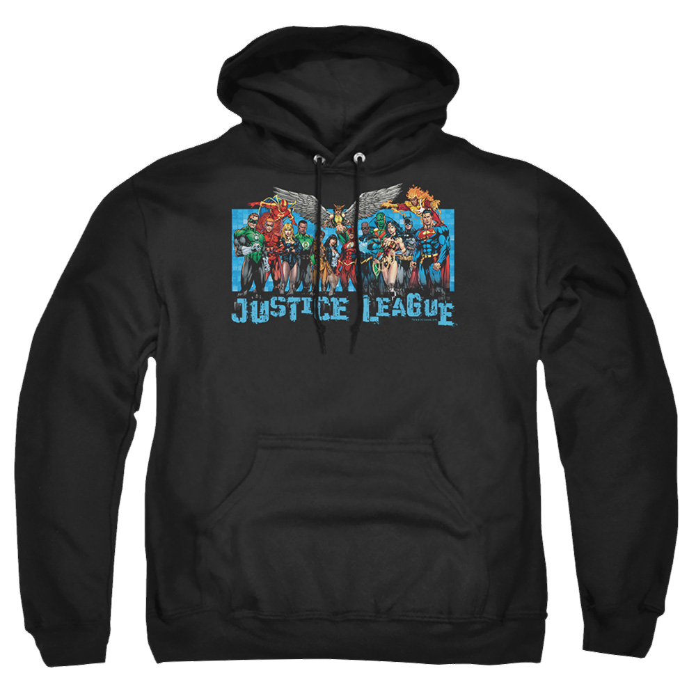 Justice League League Lineup Pullover Hoodie