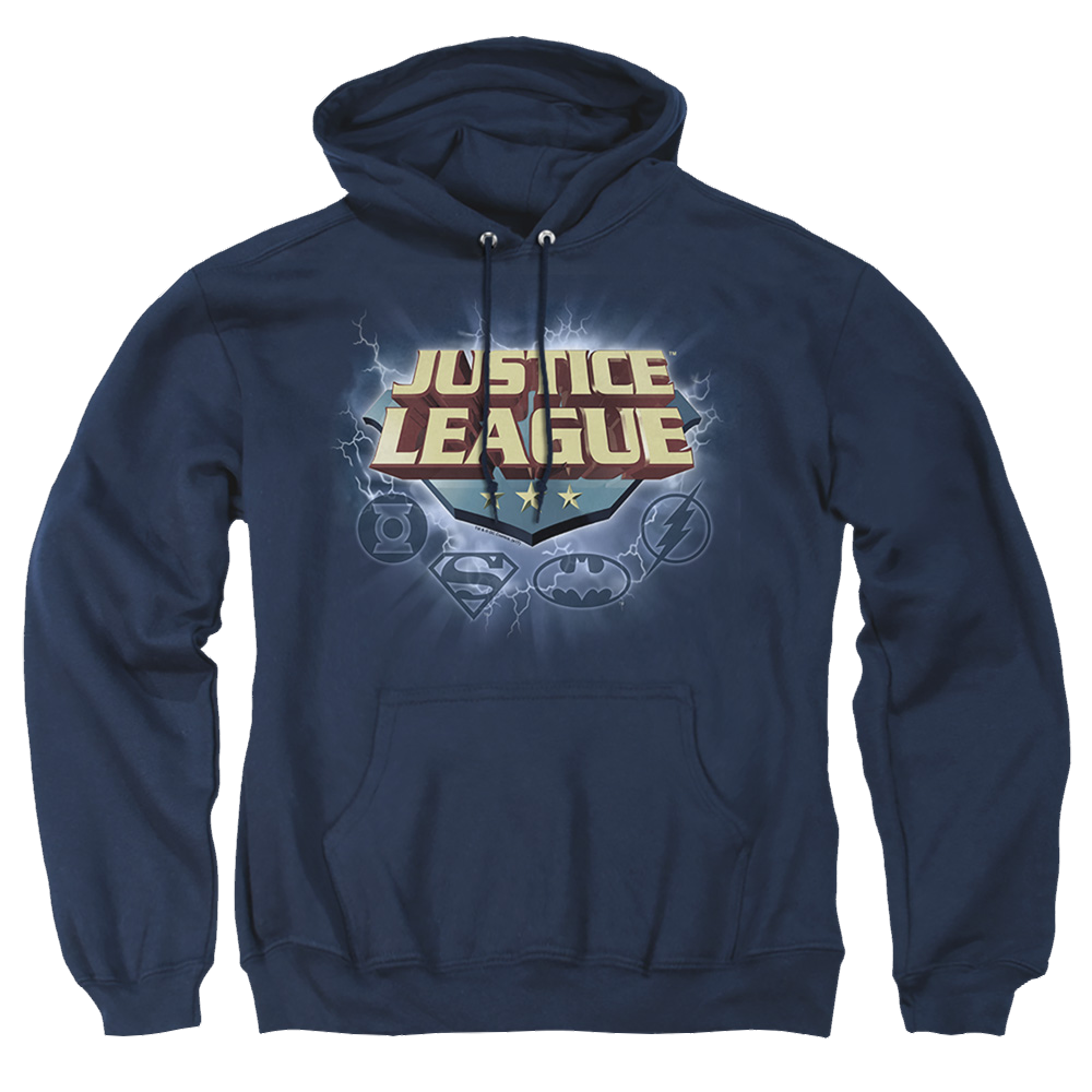 Justice League Storm Logo Pullover Hoodie