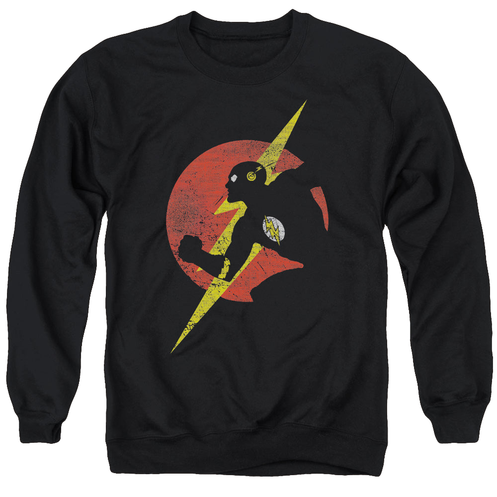 Flash, The Flash Symbol Knockout - Men's Crewneck Sweatshirt