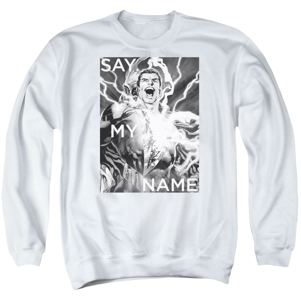 Justice League Say My Name Men's Crewneck Sweatshirt