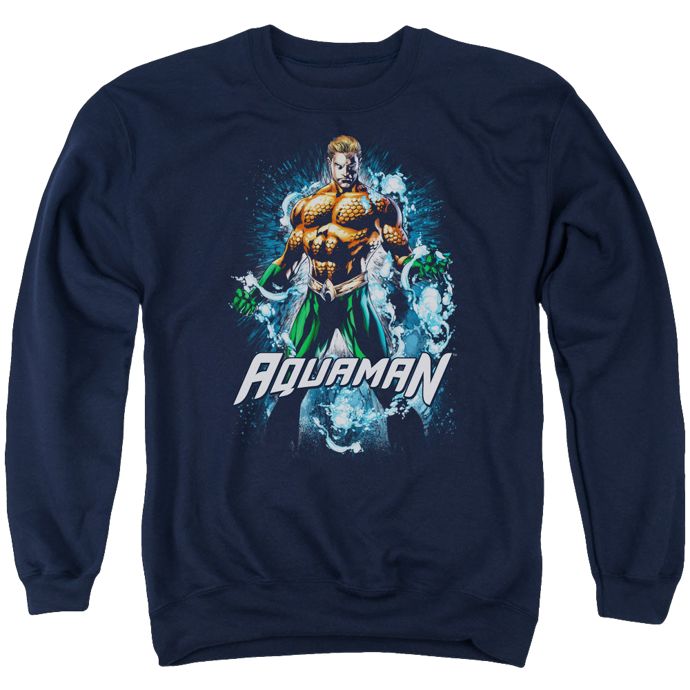 Aquaman Water Powers - Men's Crewneck Sweatshirt