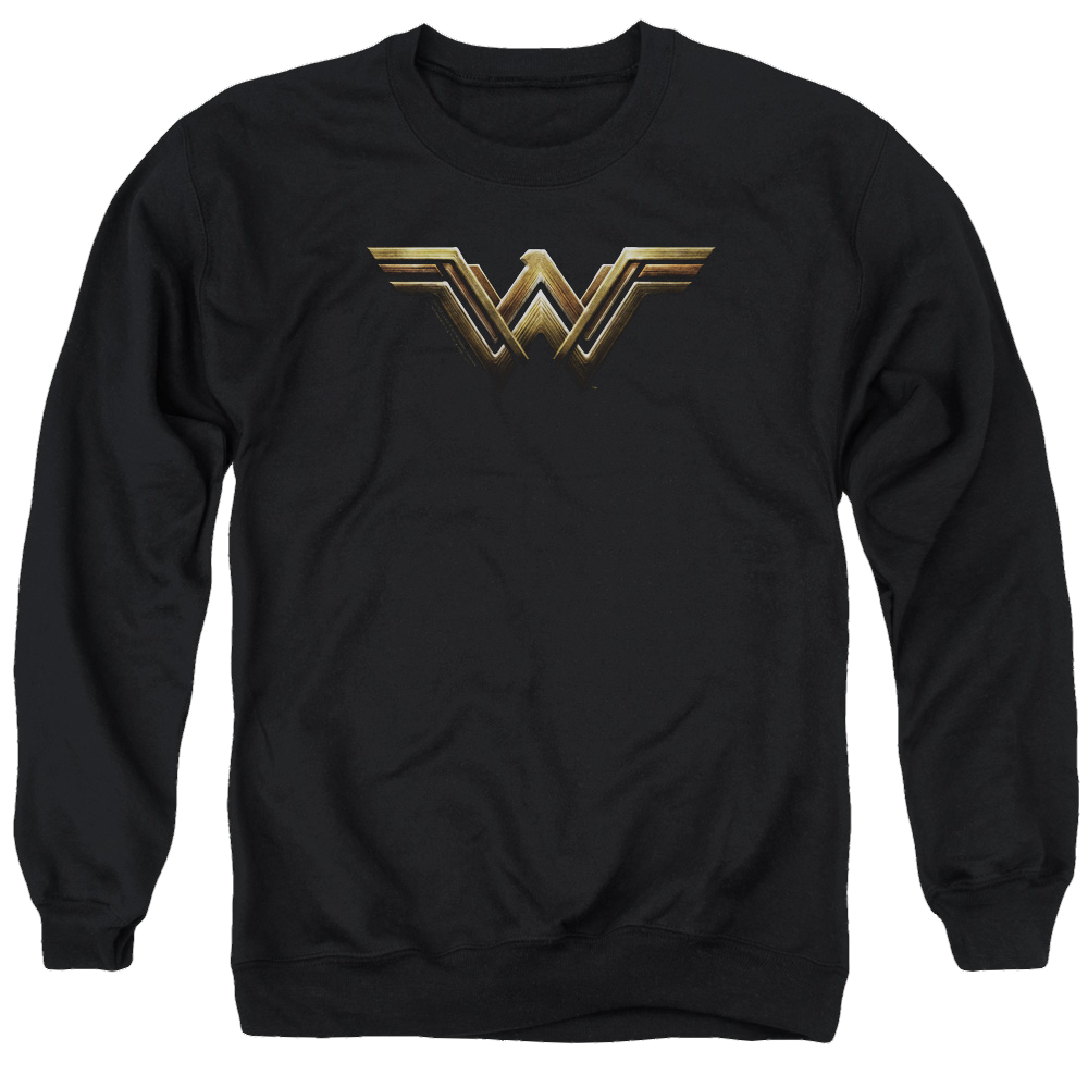 Justice League Wonder Woman Logo Men's Crewneck Sweatshirt