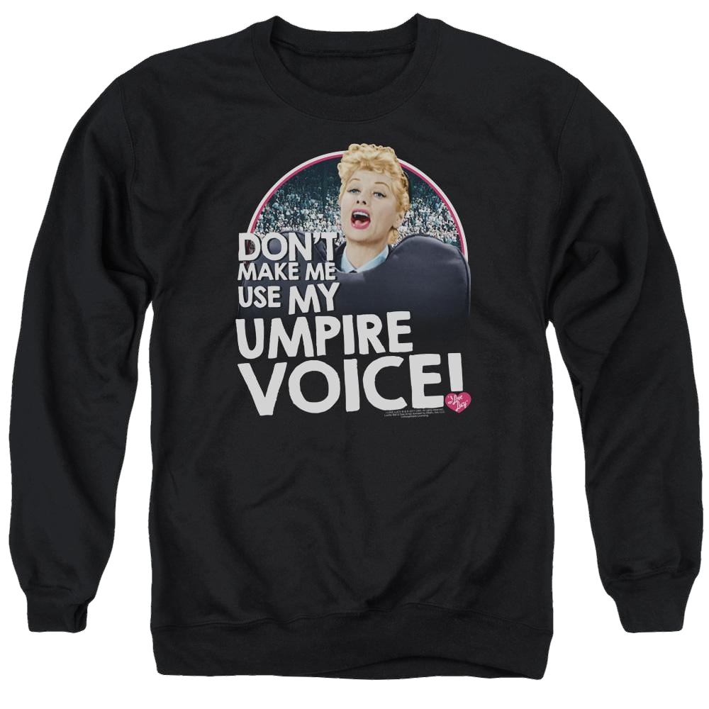 I Love Lucy Umpire Men's Crewneck Sweatshirt