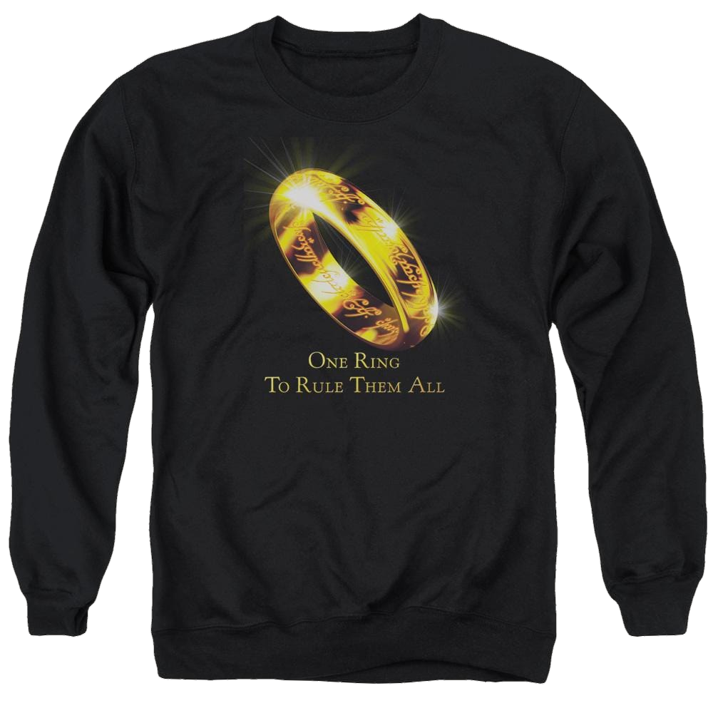 Lord of the Rings One Ring Men's Crewneck Sweatshirt