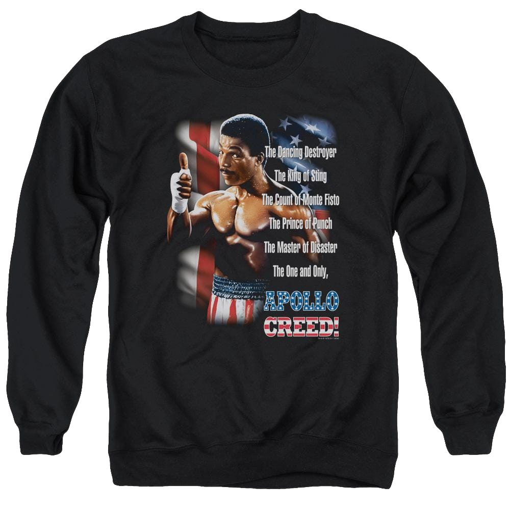 Rocky II The One And Only Men's Crewneck Sweatshirt