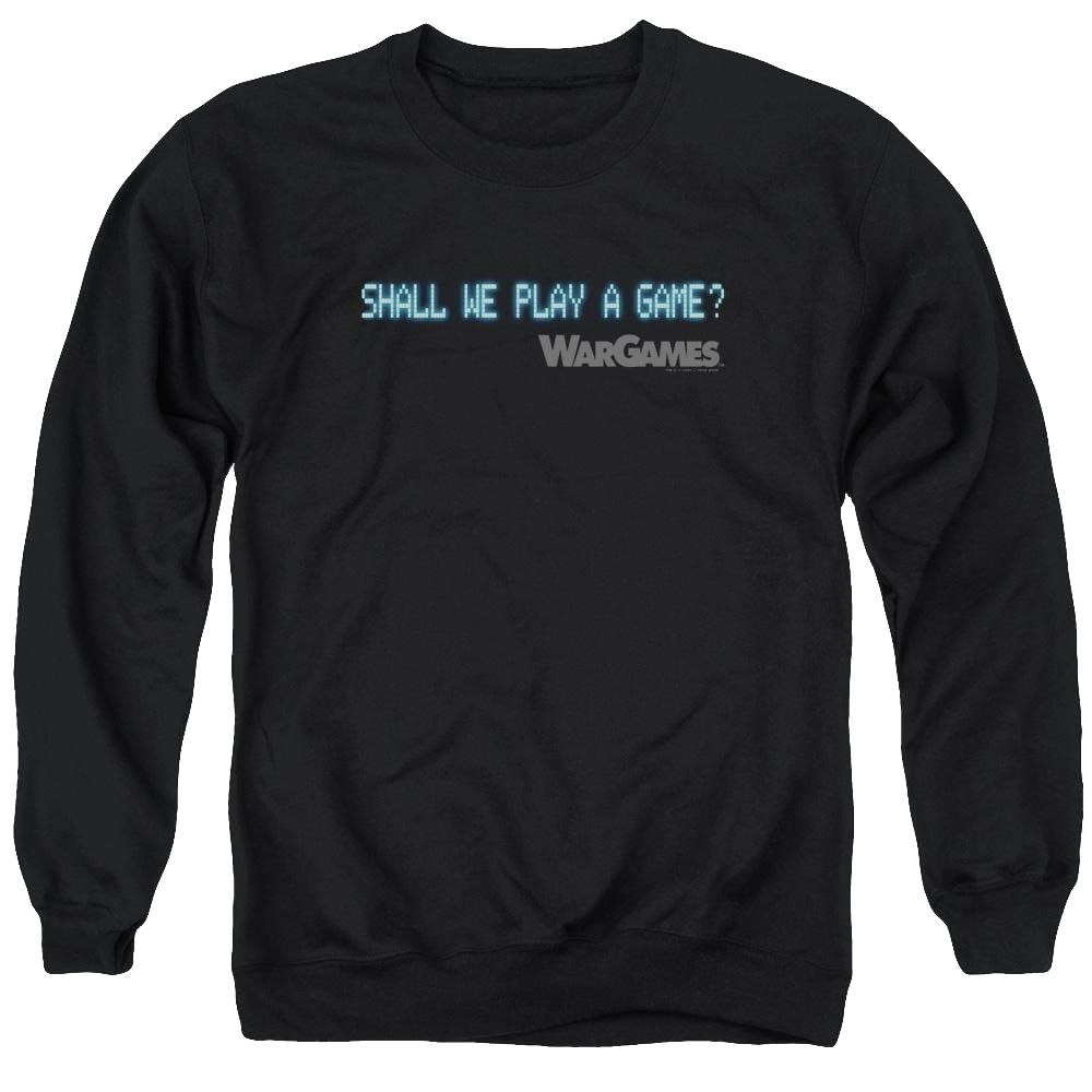 Wargames Shall We Men's Crewneck Sweatshirt