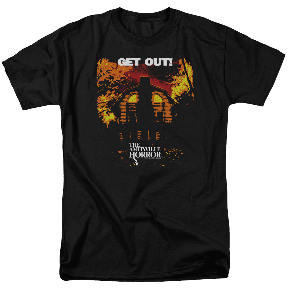 Amityville Horror Get Out - Men's Regular Fit T-Shirt