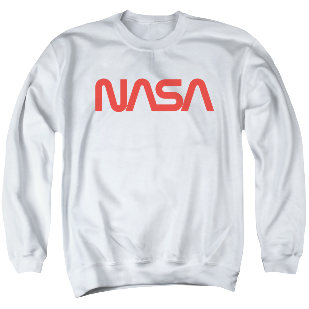 Nasa Worm Logo - Men's Crewneck Sweatshirt