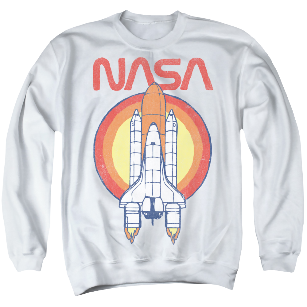 Nasa Shuttle Circle - Men's Crewneck Sweatshirt