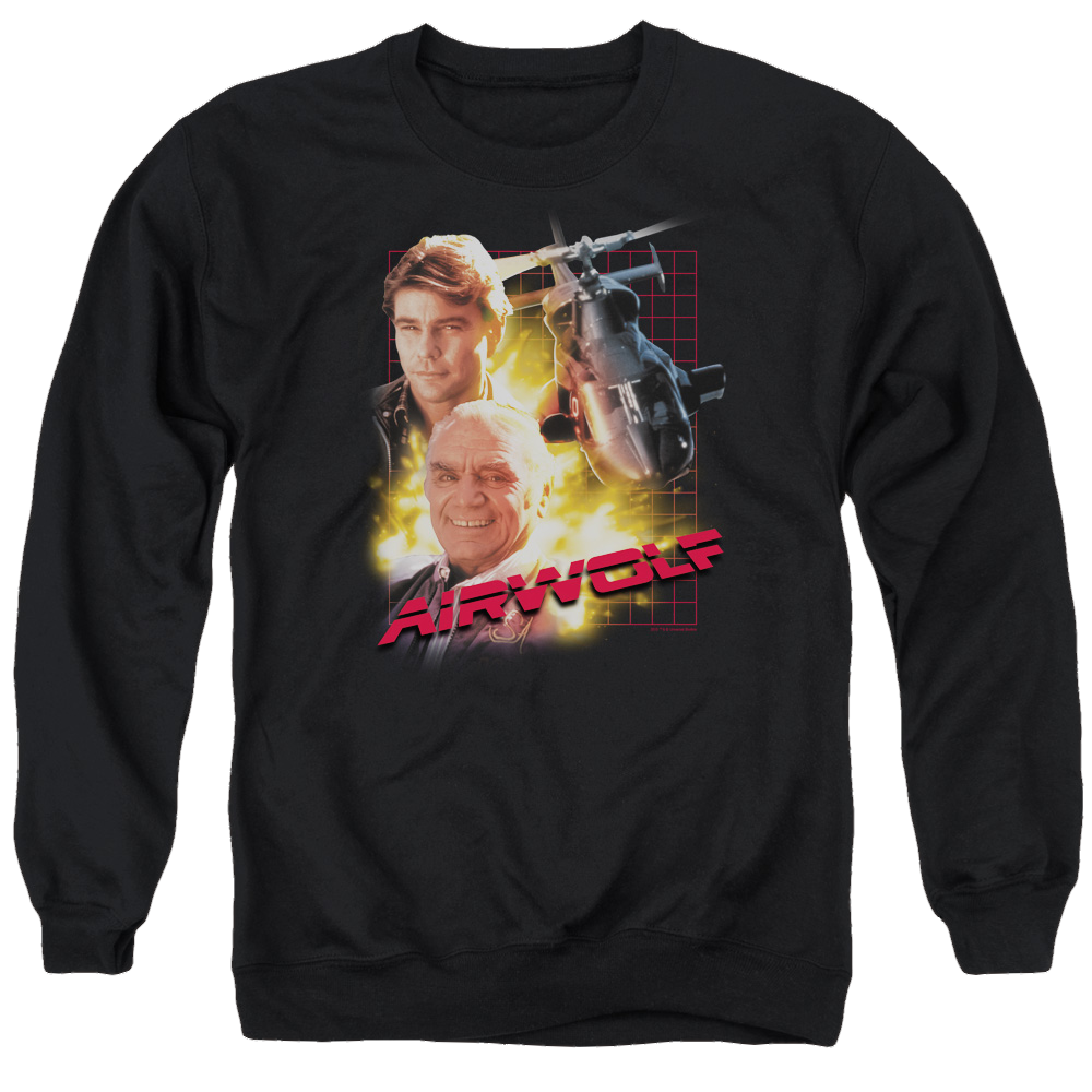 Airwolf Airwolf - Men's Crewneck Sweatshirt