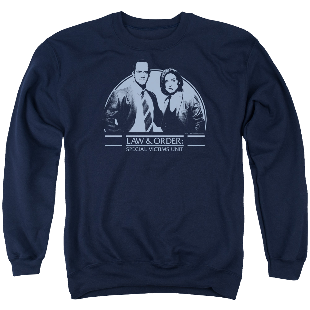 Law and Order: SVU Elliot And Olivia Men's Crewneck Sweatshirt