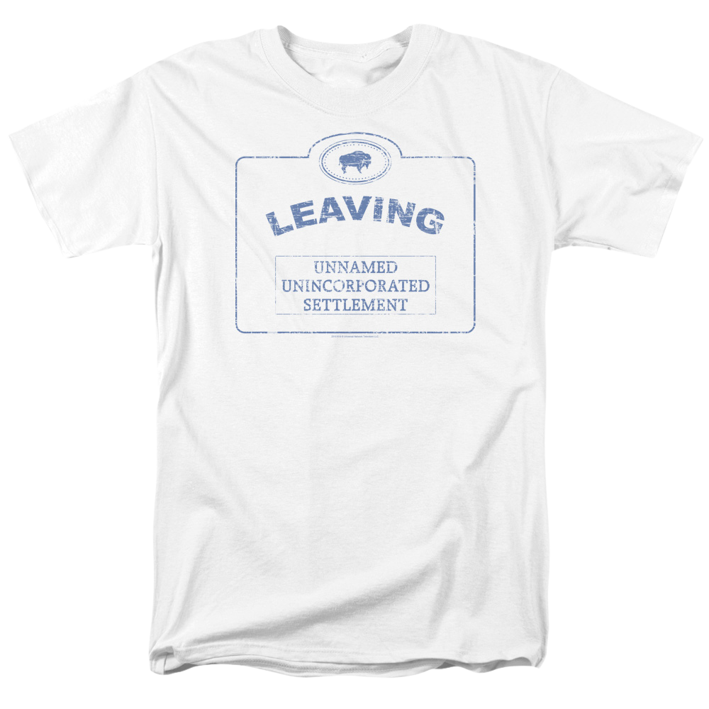 Warehouse 13 Now Leaving Univille - Men's Regular Fit T-Shirt