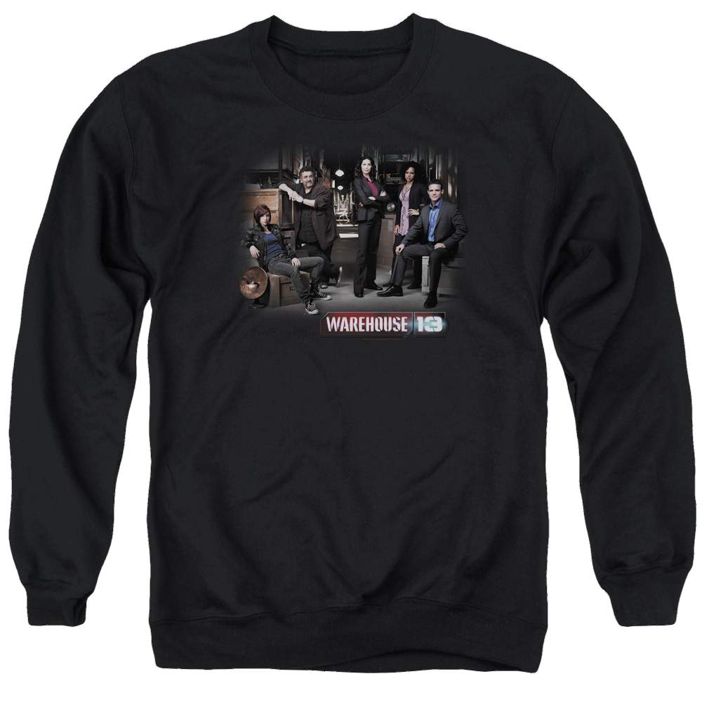 Warehouse 13 Warehouse Cast - Men's Crewneck Sweatshirt