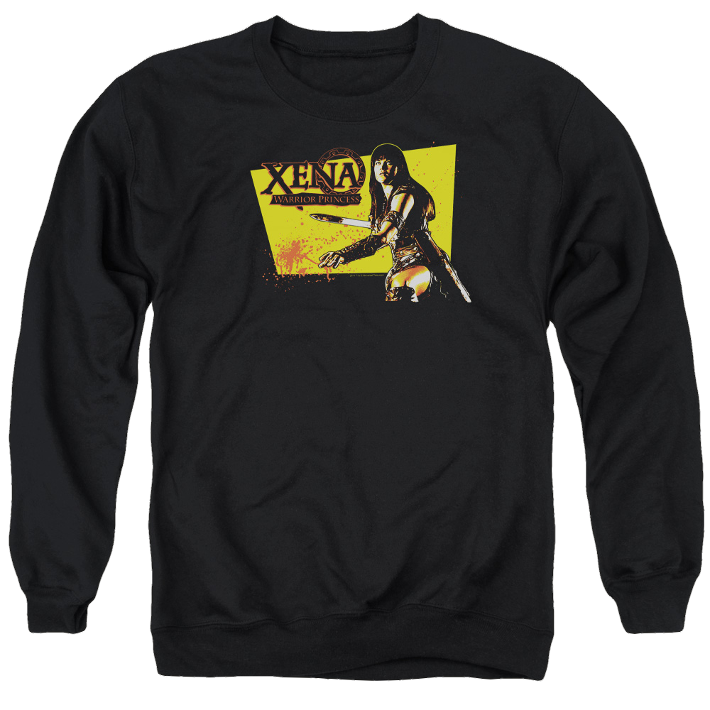 Xena Warrior Princess Cut Up - Men's Crewneck Sweatshirt