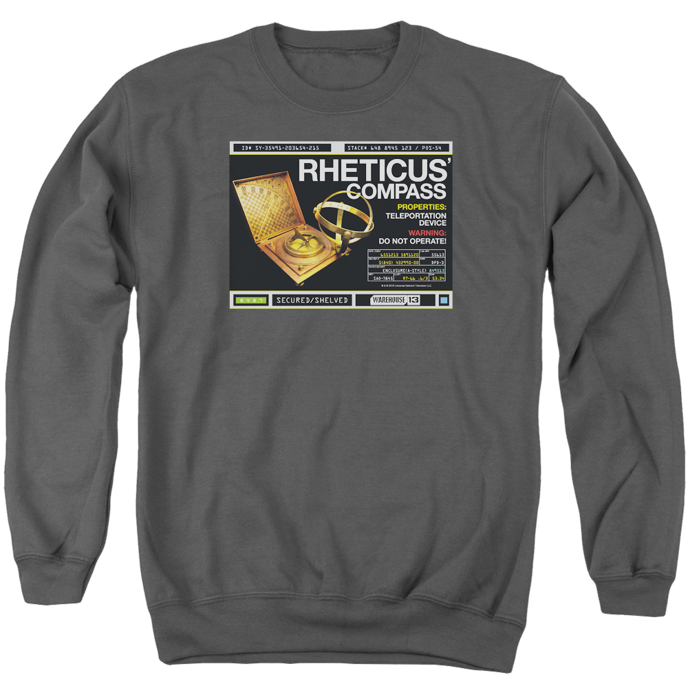 Warehouse 13 Rheticus Compass - Men's Crewneck Sweatshirt