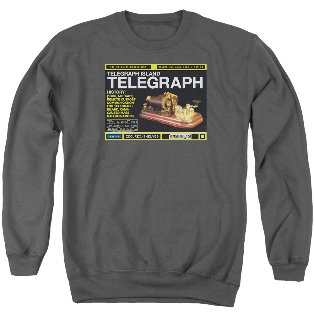 Warehouse 13 Telegraph Island - Men's Crewneck Sweatshirt