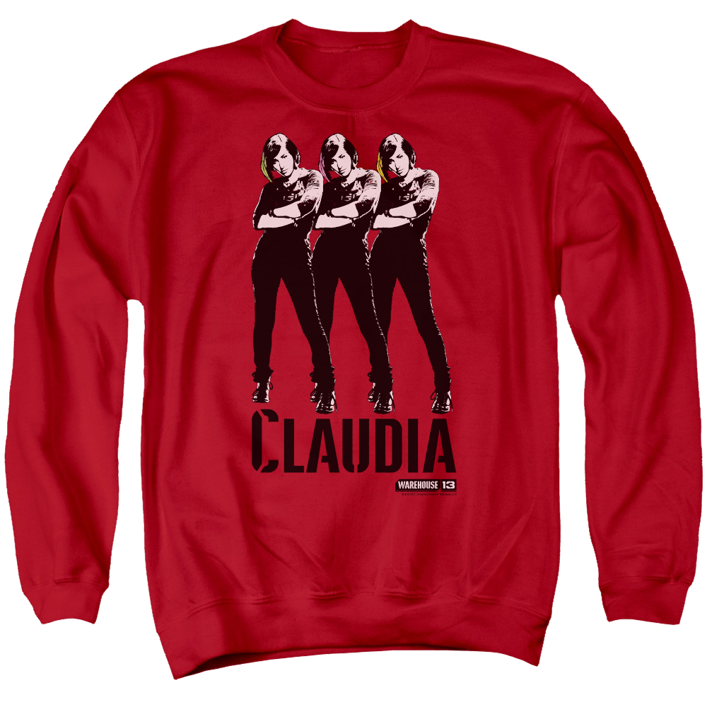 Warehouse 13 Claudia - Men's Crewneck Sweatshirt