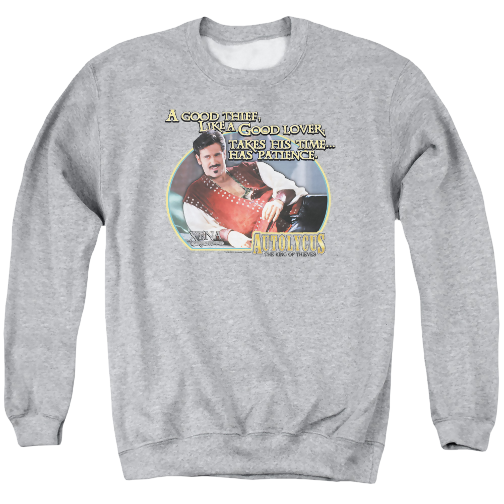 Xena Warrior Princess A Good Thief - Men's Crewneck Sweatshirt