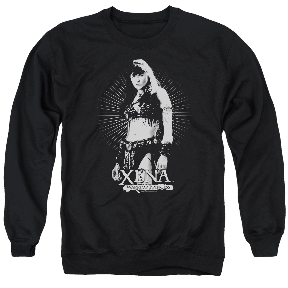 Xena Warrior Princess Dont Mess With Me - Men's Crewneck Sweatshirt