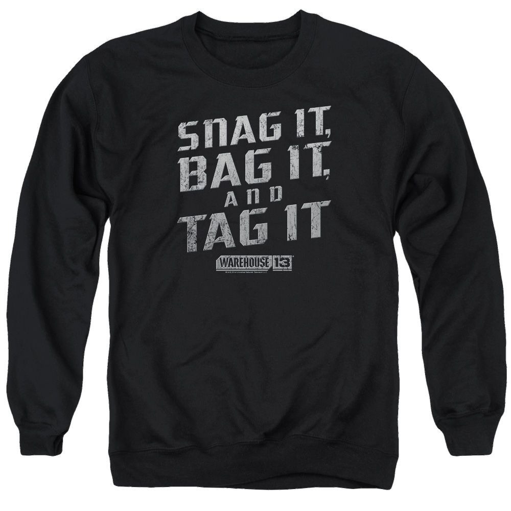 Warehouse 13 Snag It - Men's Crewneck Sweatshirt