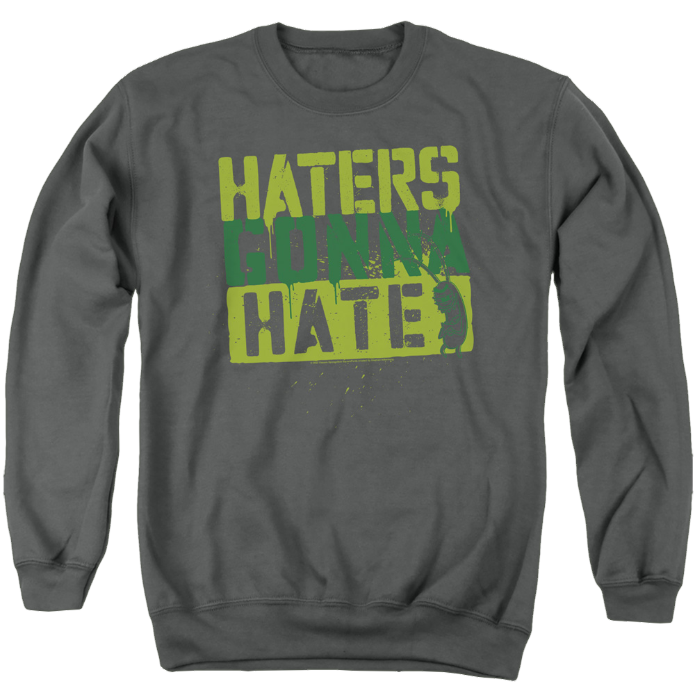 SpongeBob SquarePants Haters Gonna Hate - Men's Crewneck Sweatshirt