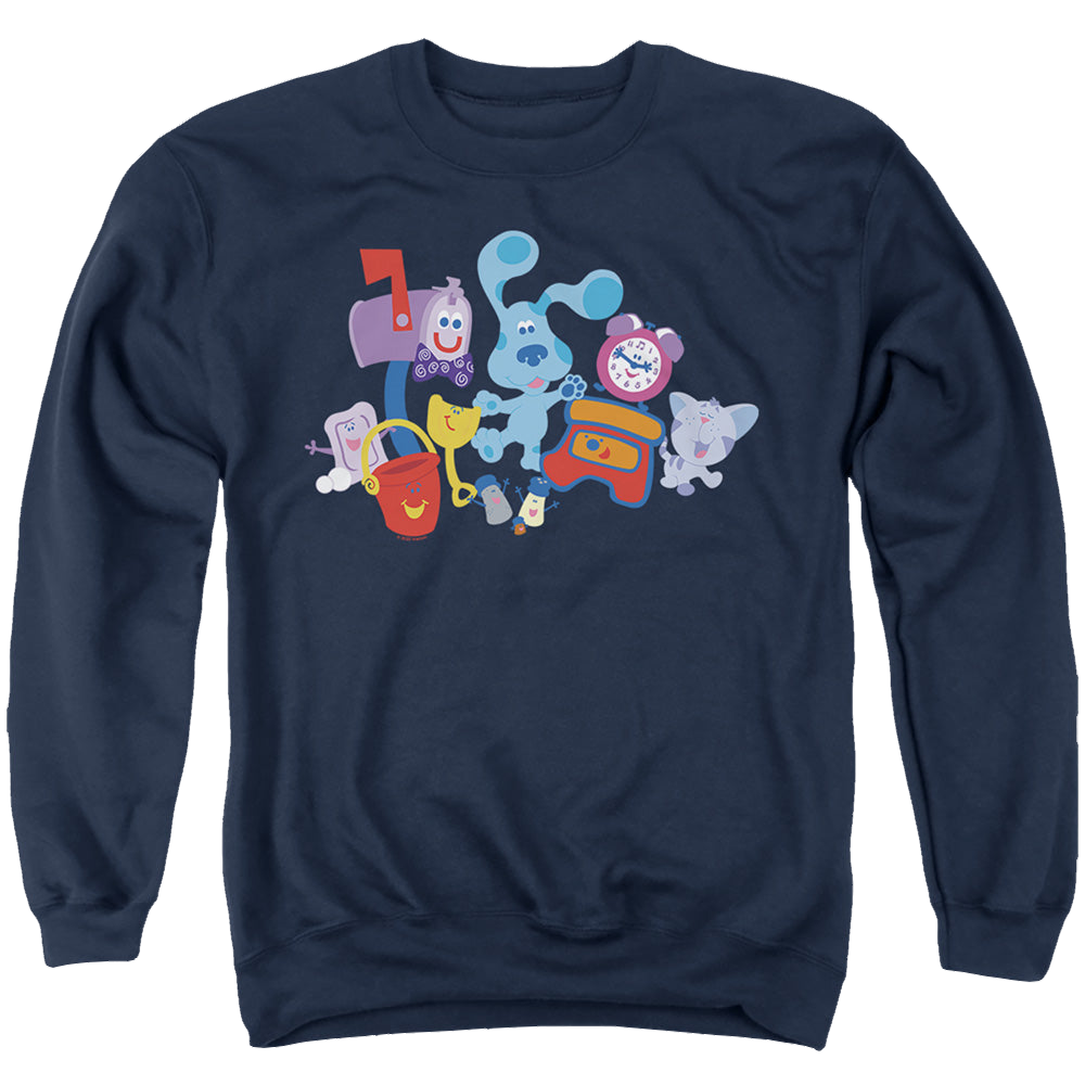 Blue's Clues Friend Party - Men's Crewneck Sweatshirt