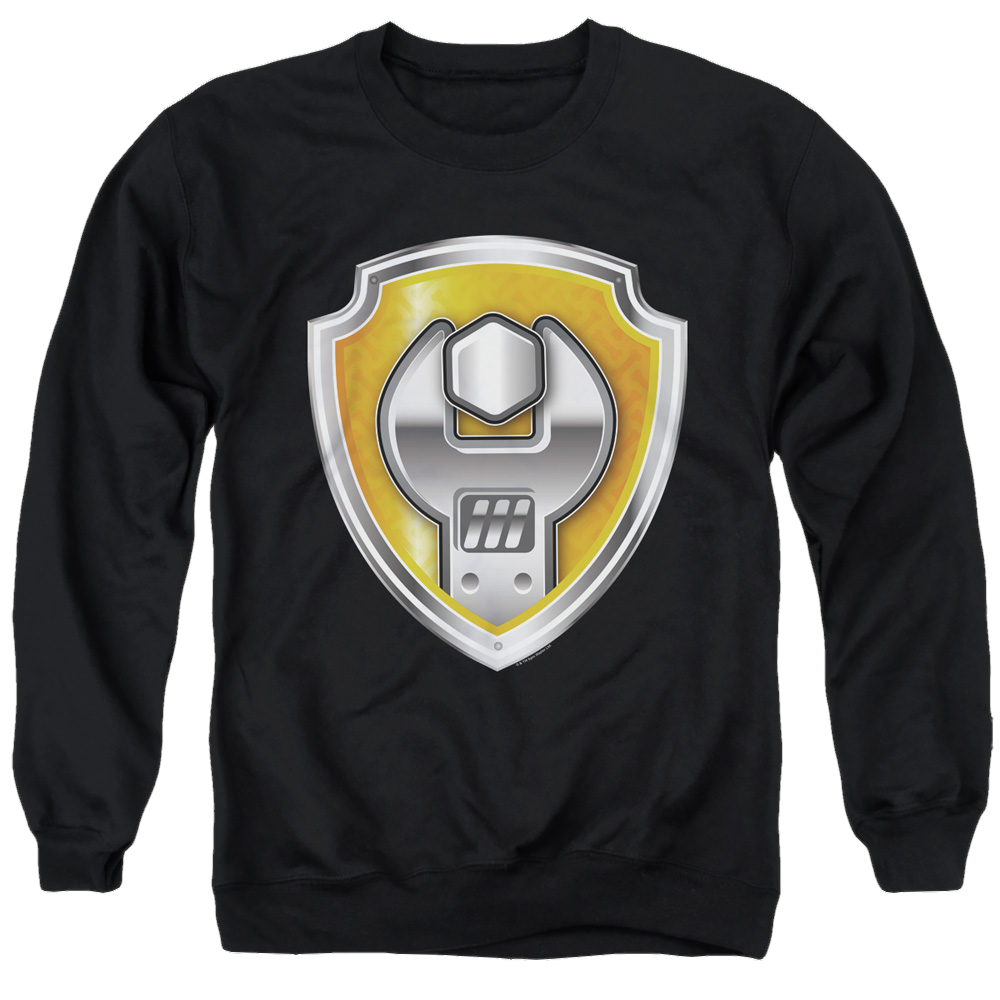 Paw Patrol Rubble Badge - Men's Crewneck Sweatshirt