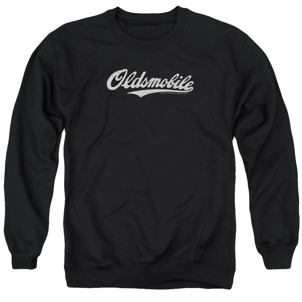 Oldsmobile Oldsmobile Cursive Logo Men's Crewneck Sweatshirt