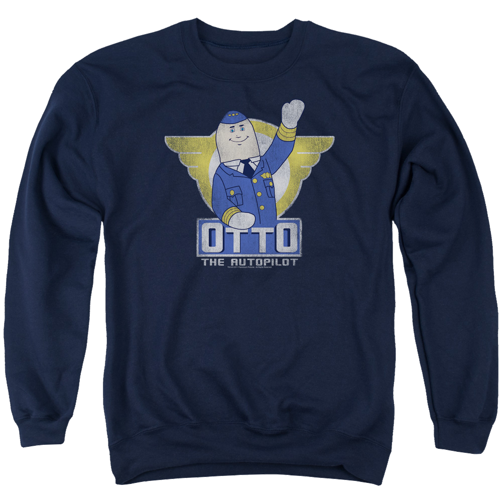 Airplane Otto - Men's Crewneck Sweatshirt