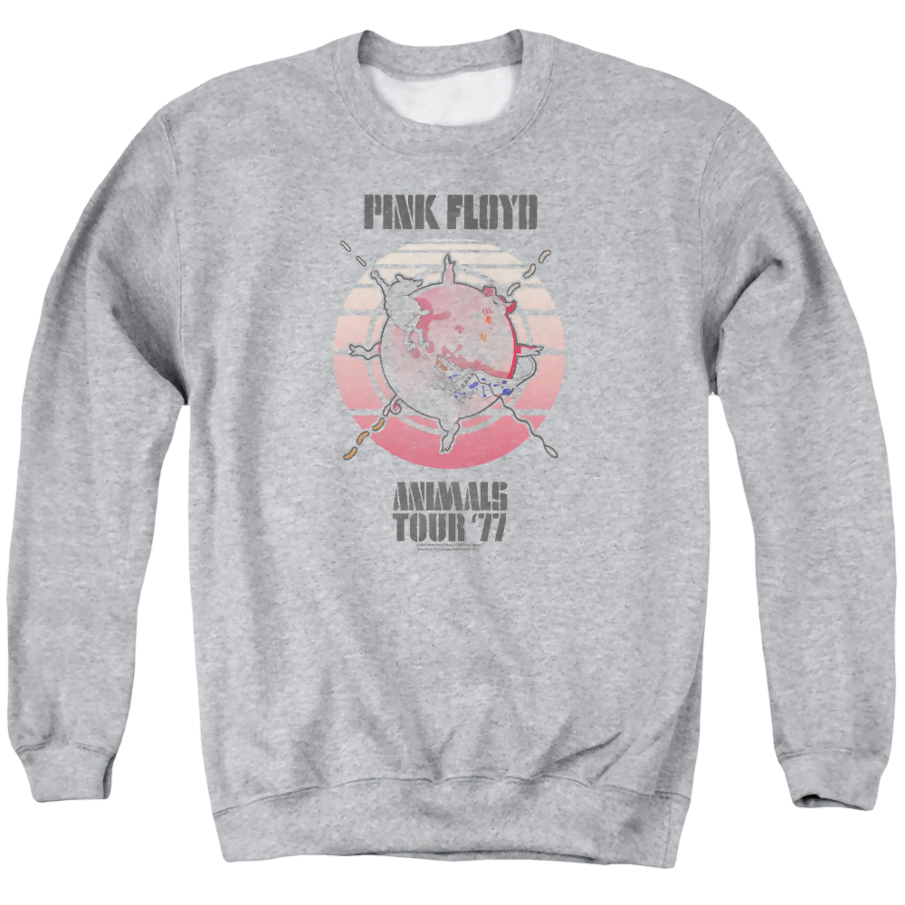 Pink Floyd Animals Tour 77 - Men's Crewneck Sweatshirt