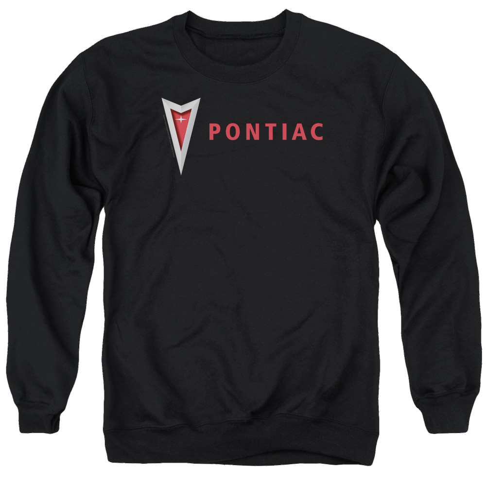 Pontiac Modern Pontiac Arrowhead Men's Crewneck Sweatshirt