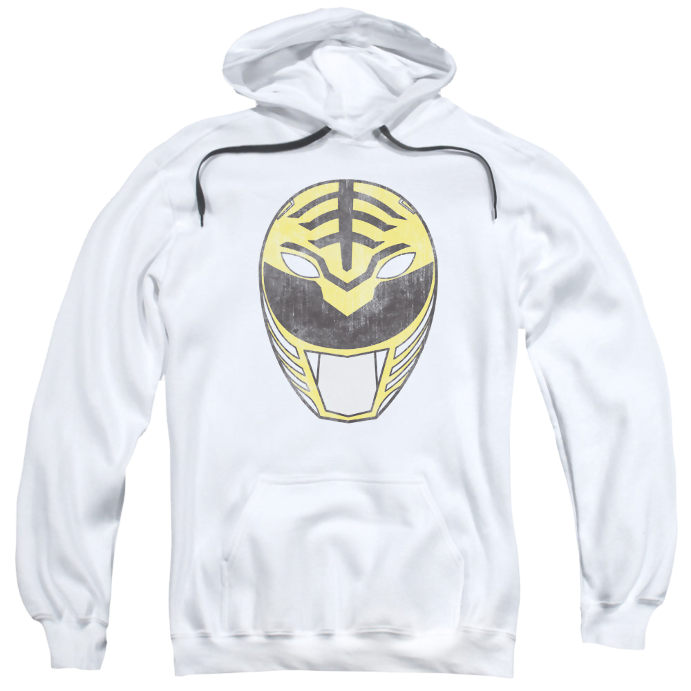 Mighty Morphin Power Rangers White Ranger Mask - Pullover Hoodie