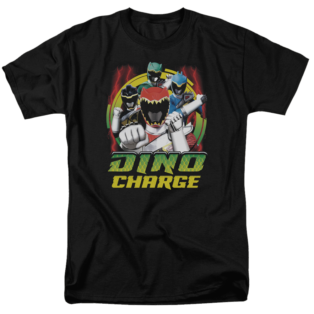 Power Rangers Dino Charge Dino Lightning - Men's Regular Fit T-Shirt