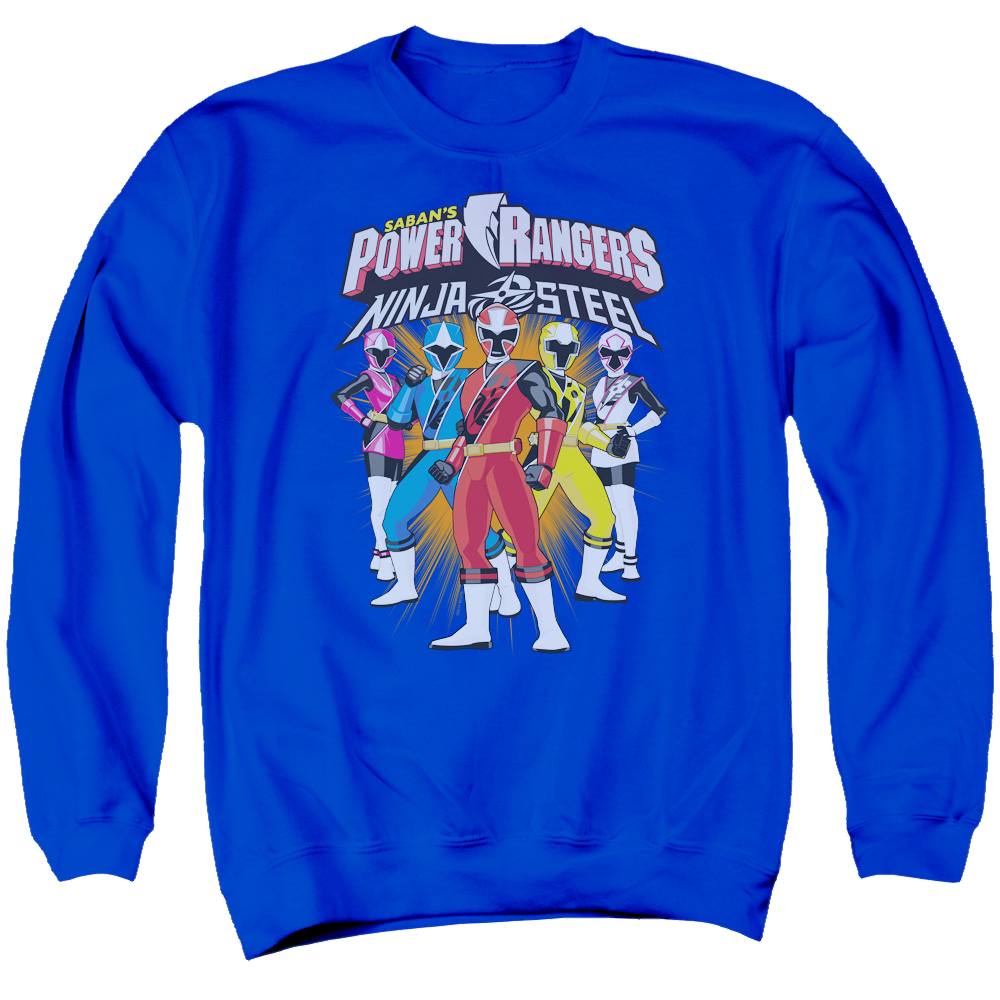 Power Rangers Team Lineup Men's Crewneck Sweatshirt