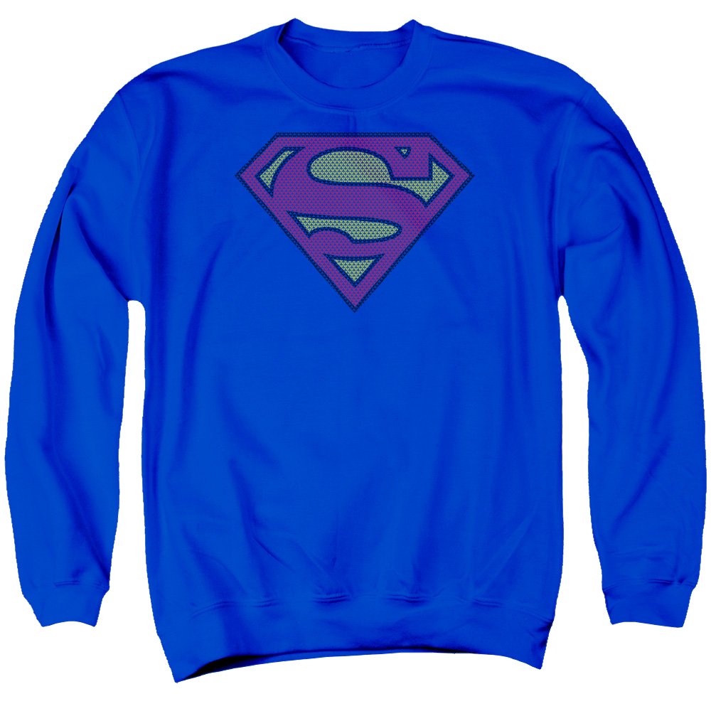 Superman Little Logos - Men's Crewneck Sweatshirt