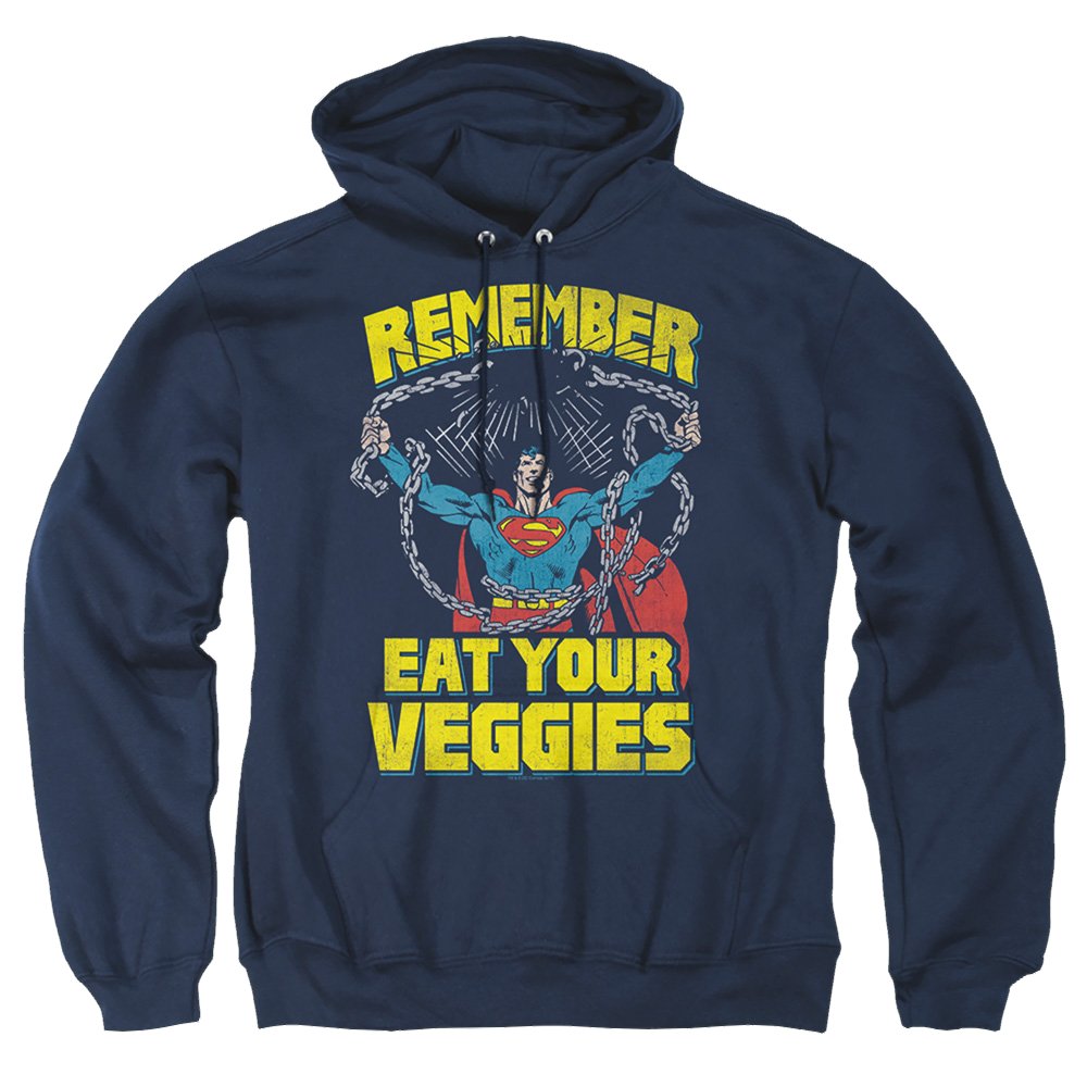 Superman Veggie Power - Pullover Hoodie