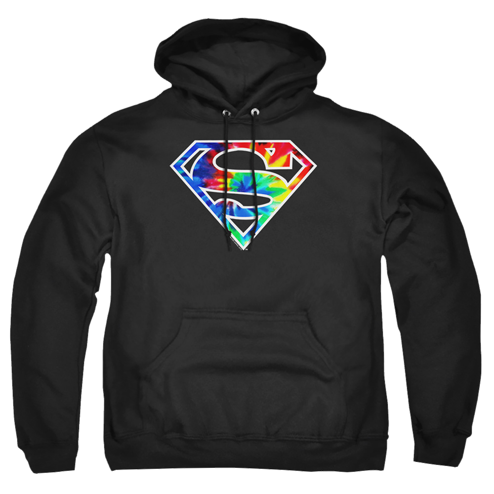 Superman Superman Tie Dye Logo - Pullover Hoodie