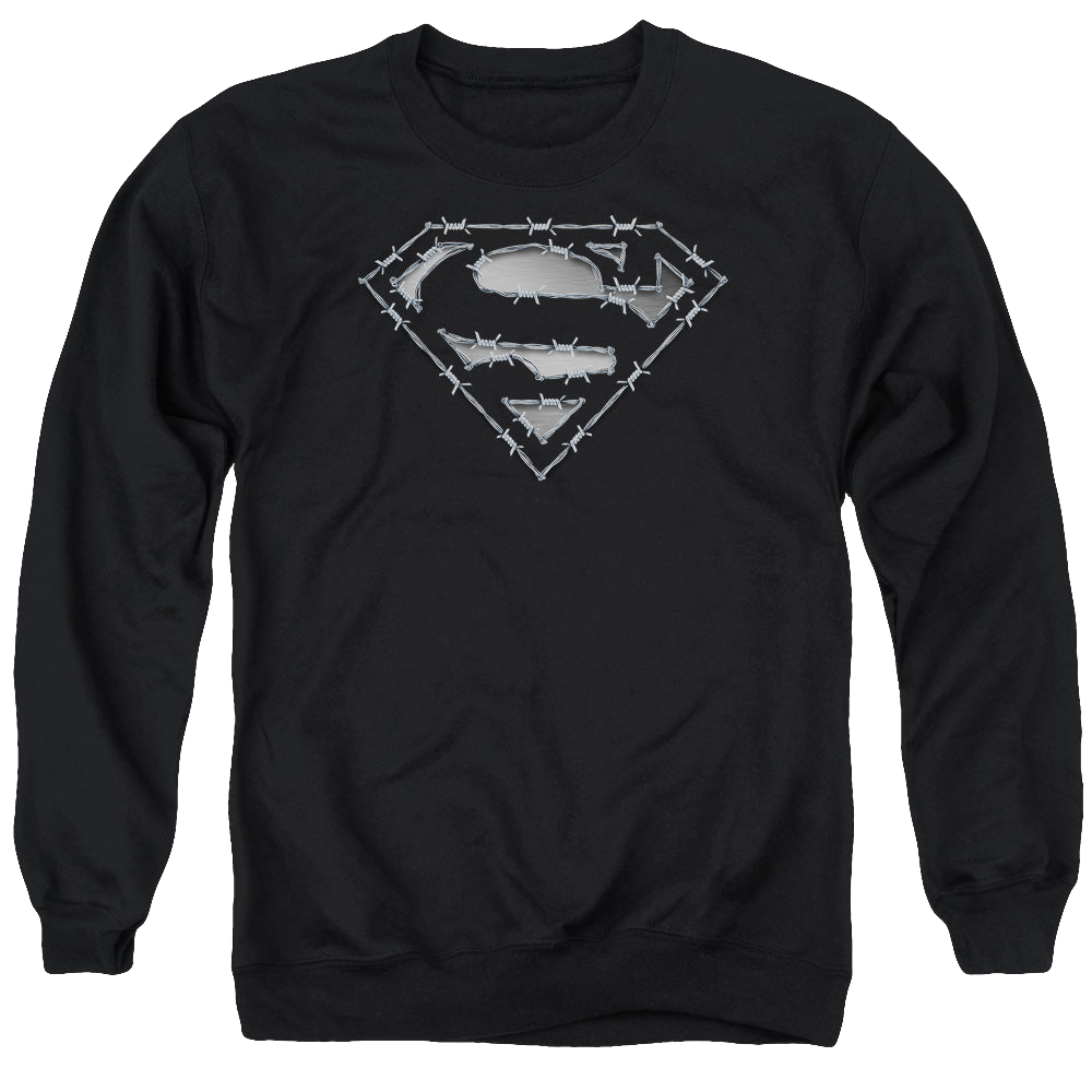 Superman Barbed Wire - Men's Crewneck Sweatshirt