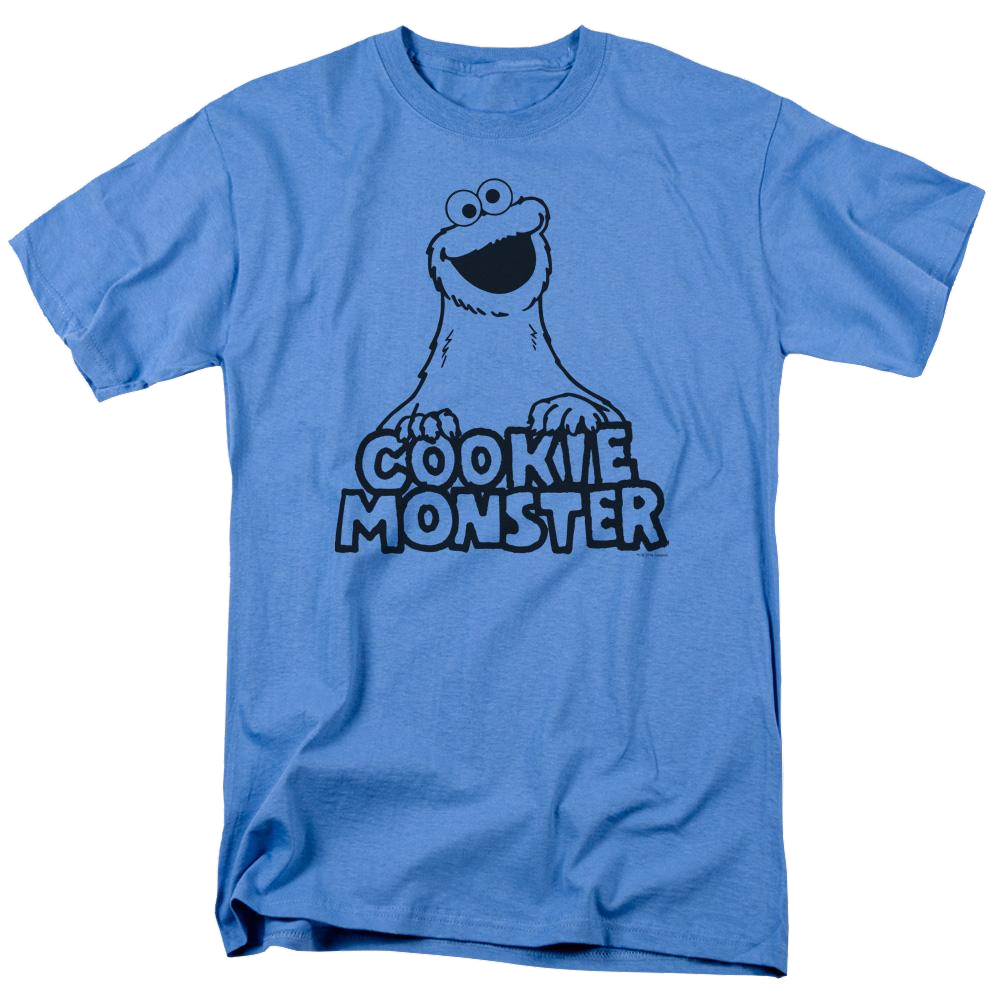 Sesame Street Vintage Cookie Monster - Men's Regular Fit T-Shirt