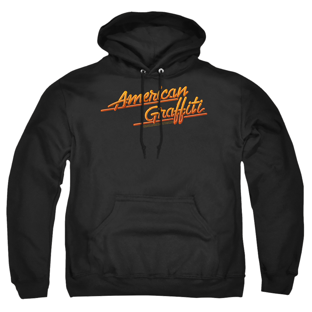 American Graffiti Neon Logo - Pullover Hoodie